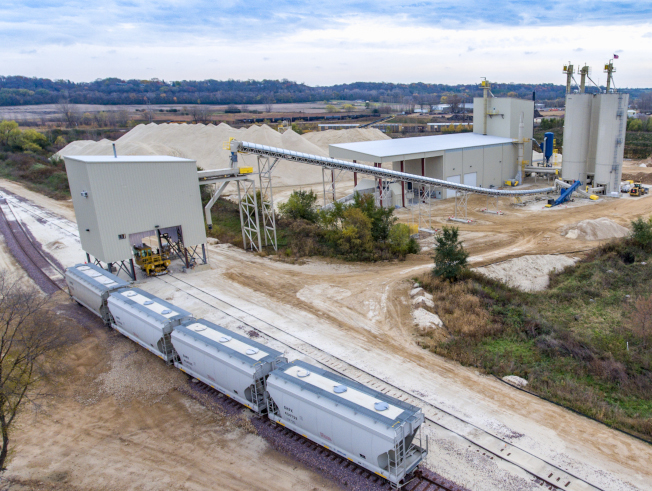 Jordan Sands Industrial Sand Plant